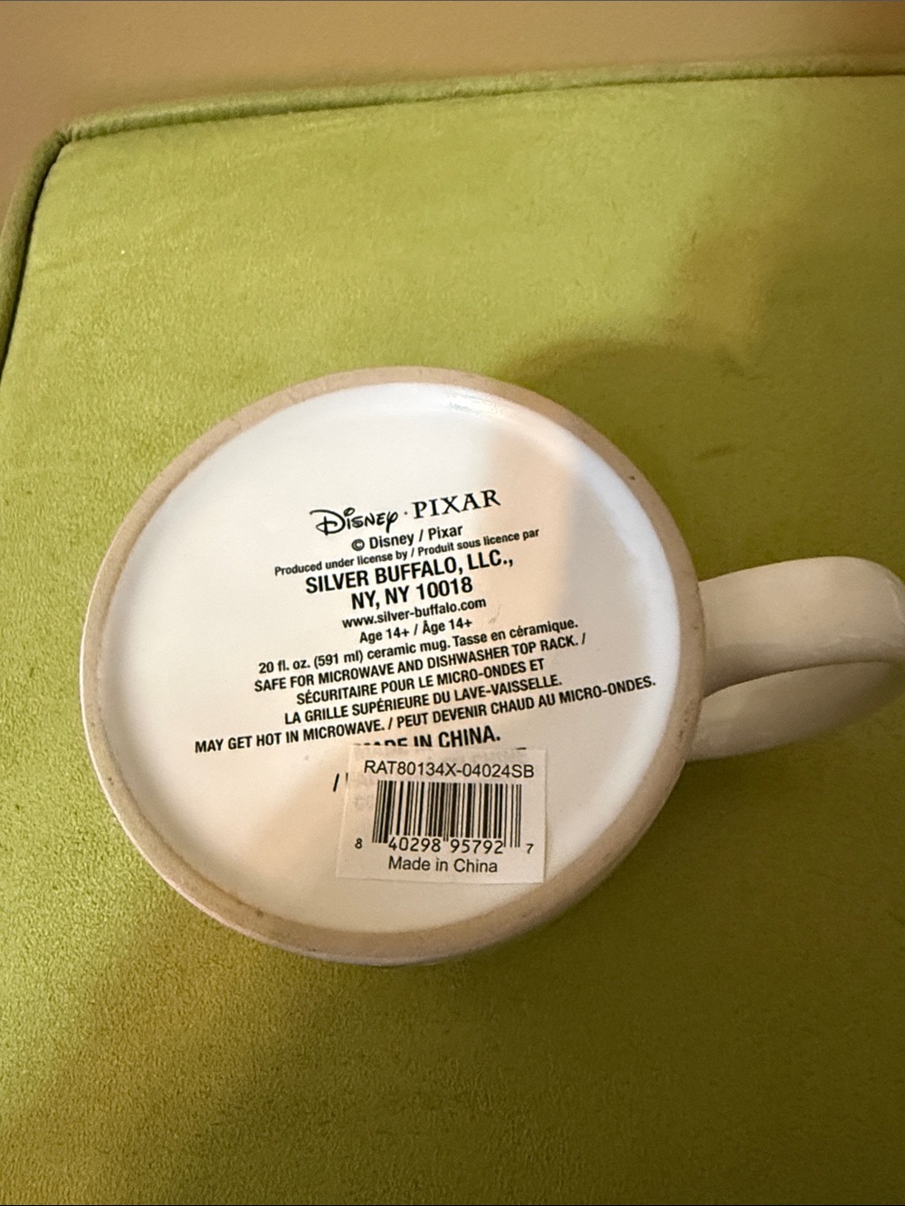 Disney Pixar Ratatouille Bon Appétit! Double Sided Mug - Picture 5 of 5